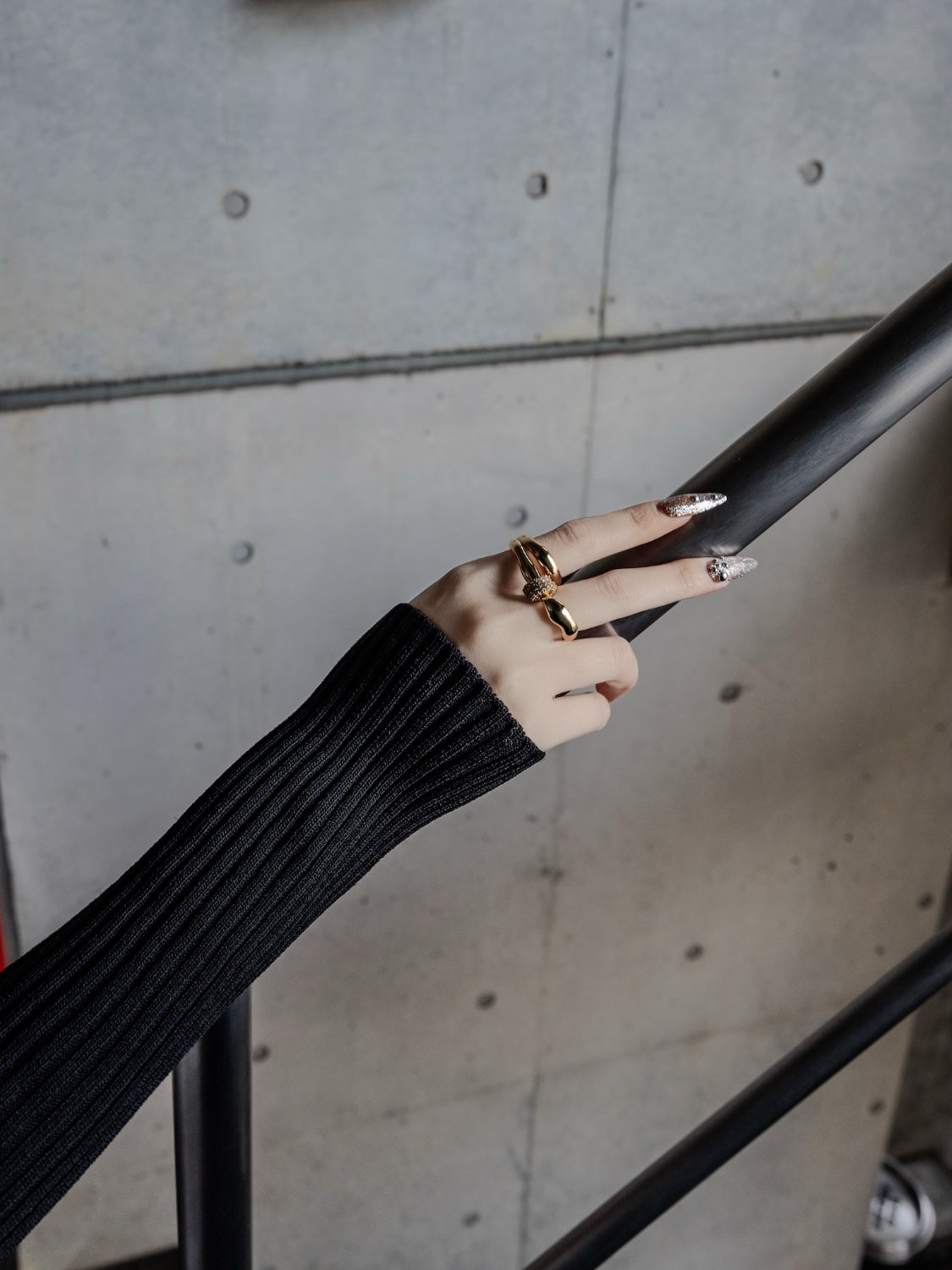 パヴェチャーム NUANCE Twin リング