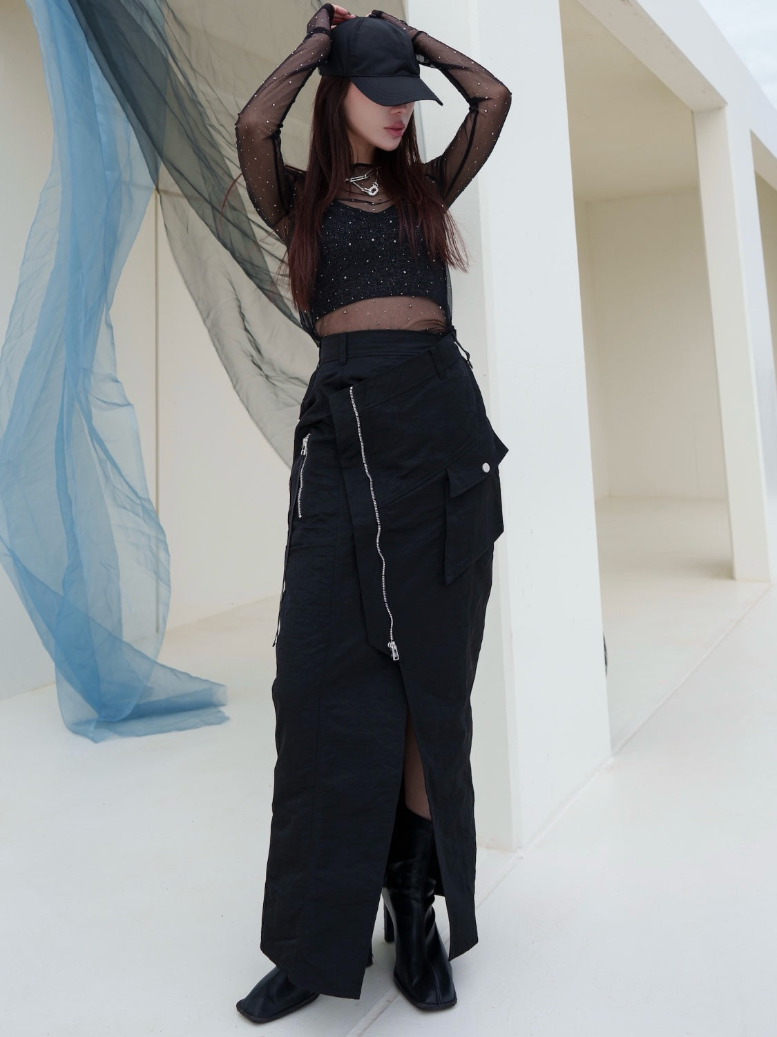 ストーン Sheer ロングスリーブ