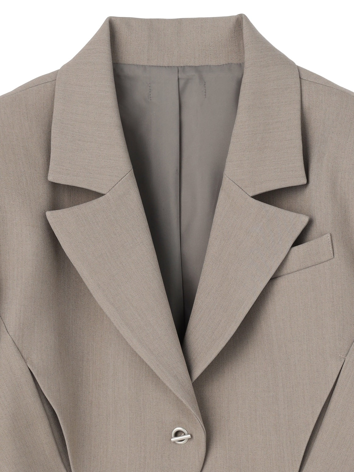 インタック Cropped テーラードジャケット