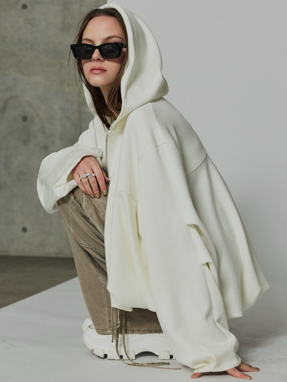 ヘムタック フロントZip フーデイー