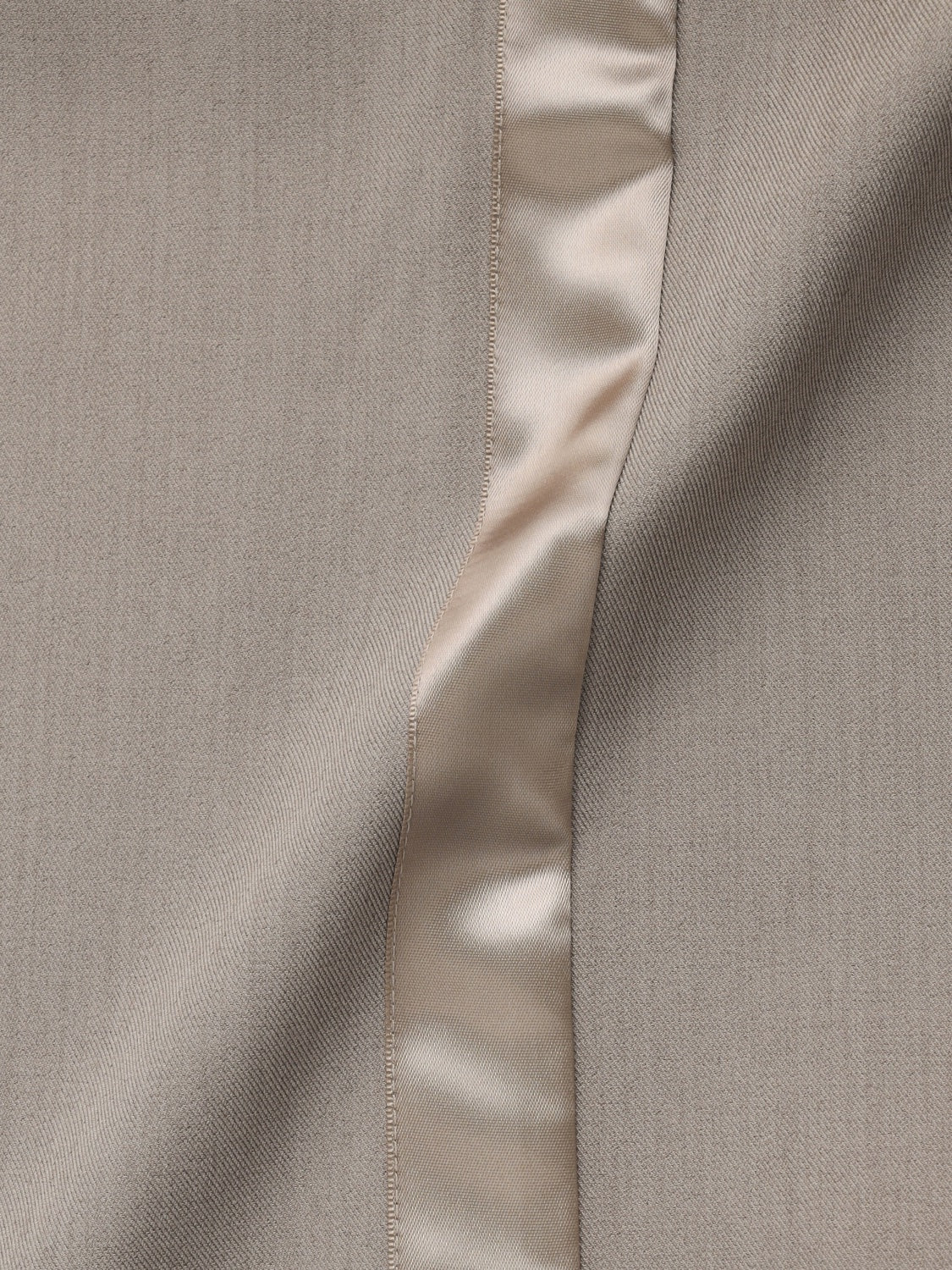 ダブル Waist ライン スラックス