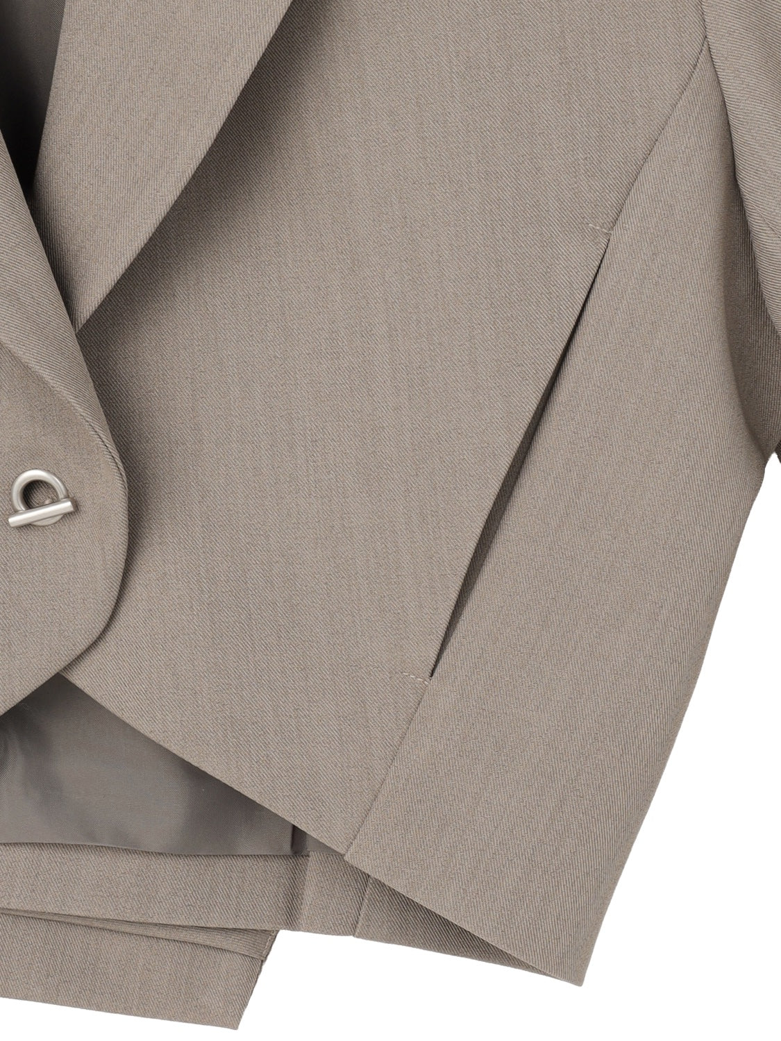 インタック Cropped テーラードジャケット