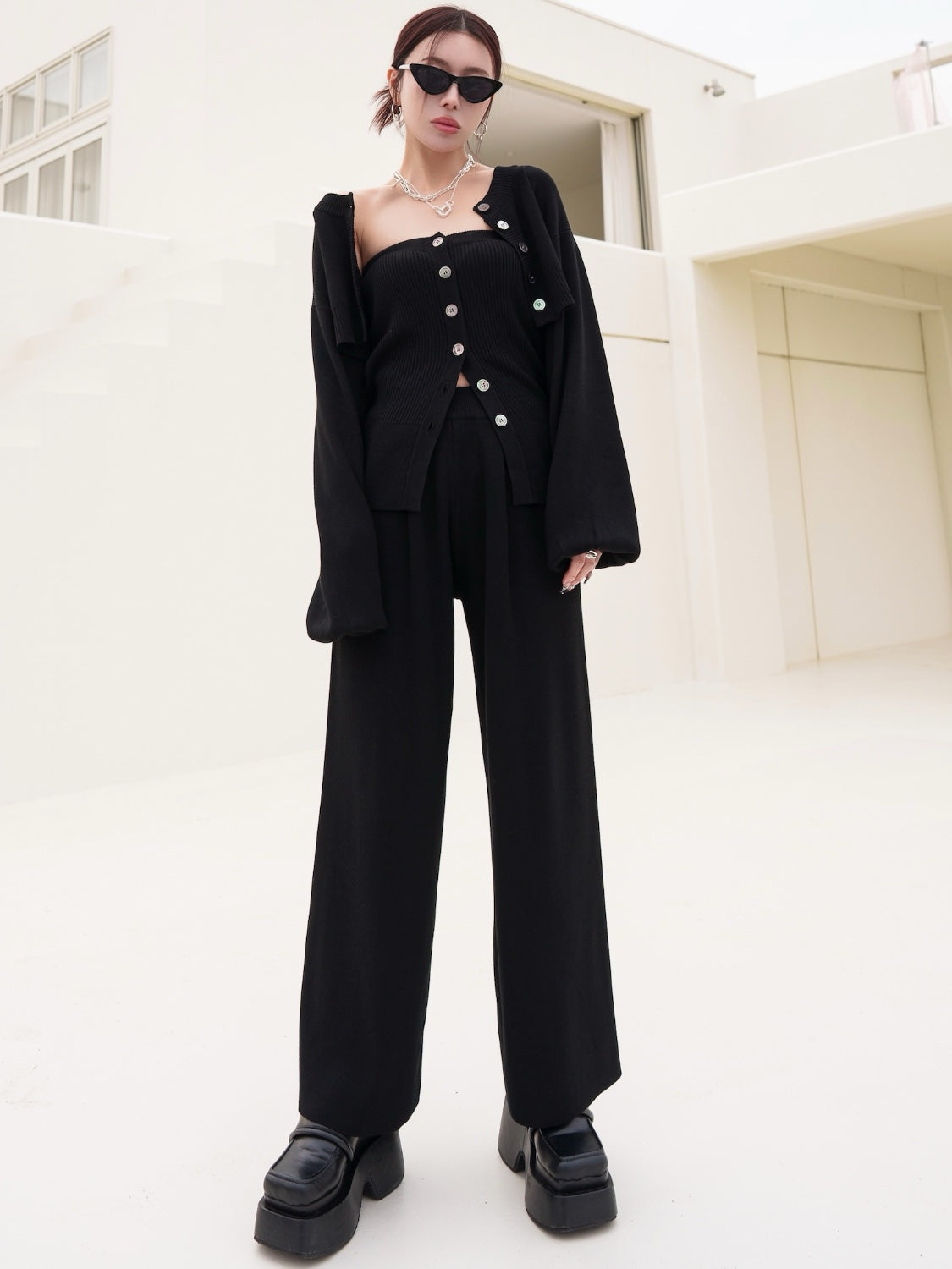 Multi-way ３ピース KNIT セットアップ