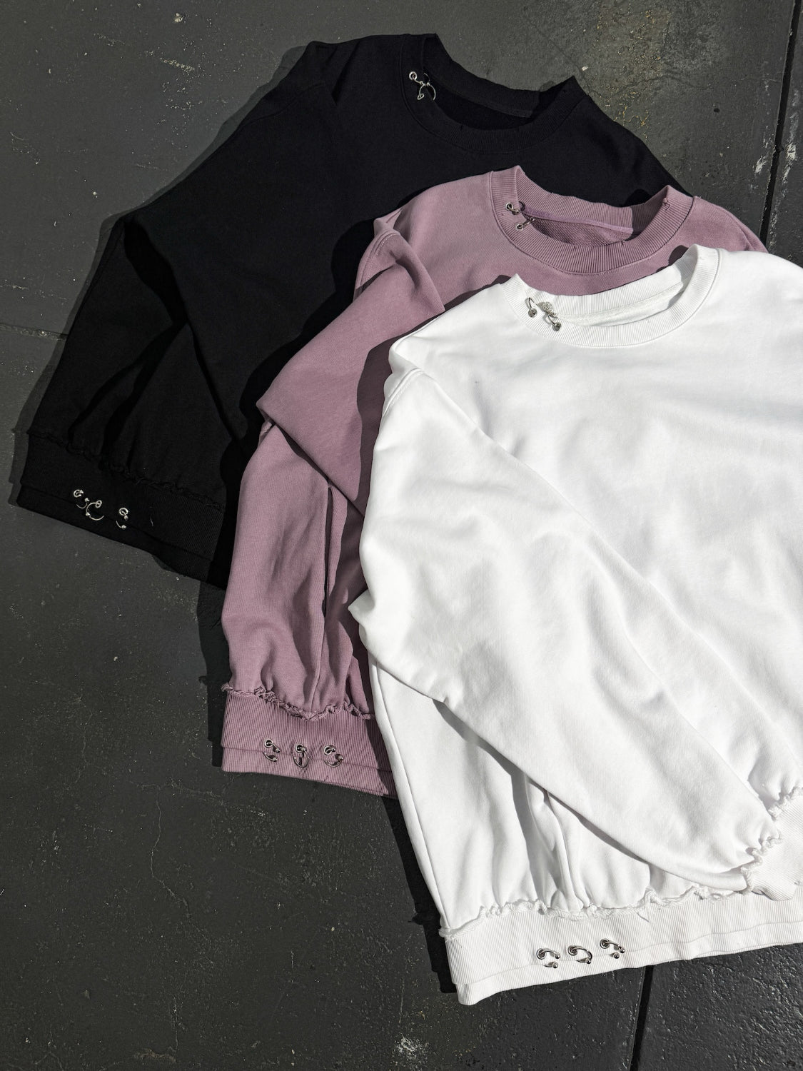 [UNISEX] Washed パヴェドロップ プルオーバー