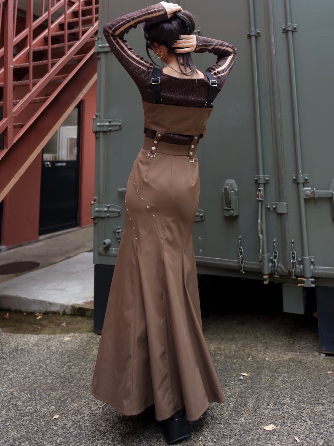 【完売‼️】シアー DOUBLE ライン ラメニット シアー Double ライン ラメニット