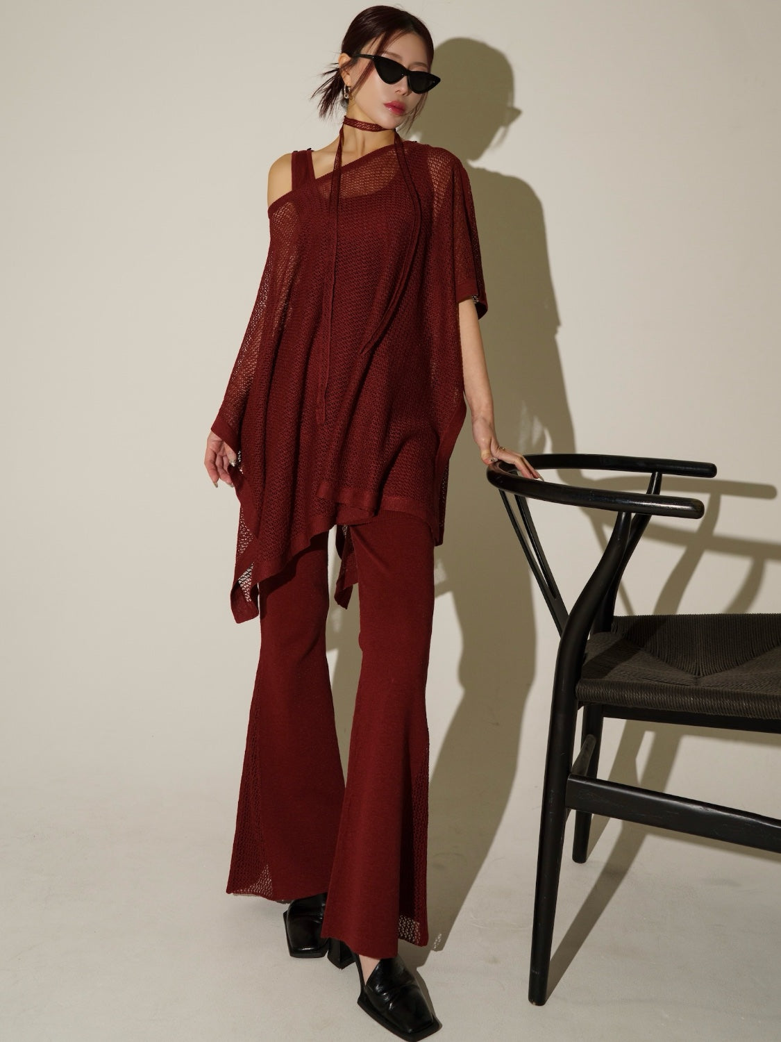 COLOR：テラコッタ<br>MODEL：159cm