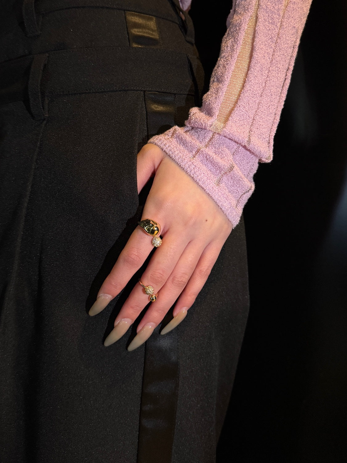 NUANCE ボール パヴェストーン Ring