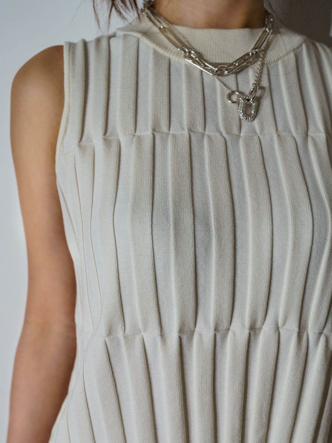 Multi ボーダー KNIT Set-up