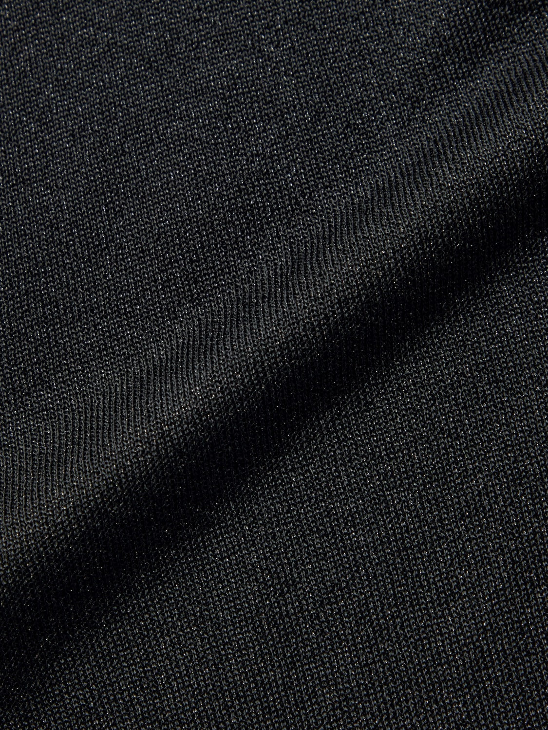 ラメ シアー KNIT スキッパー