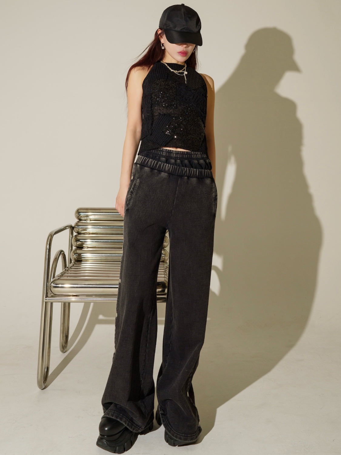 Multi KNIT パッチワーク アメスリ