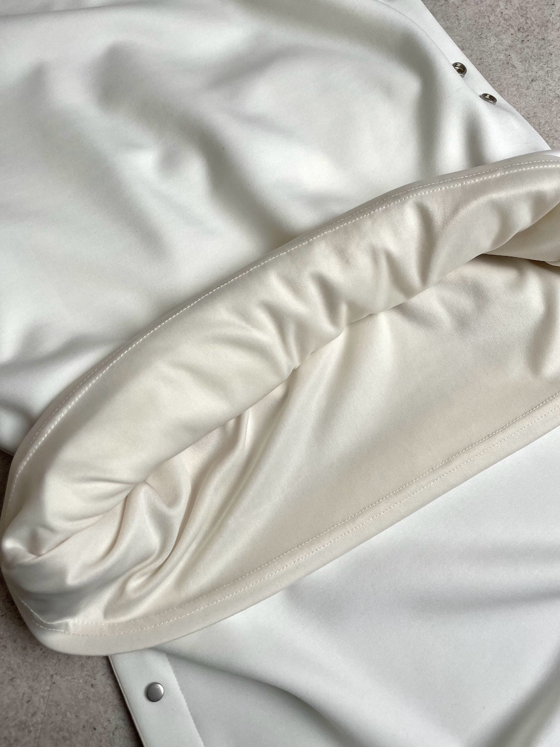 ホワイトのみ裏地付き