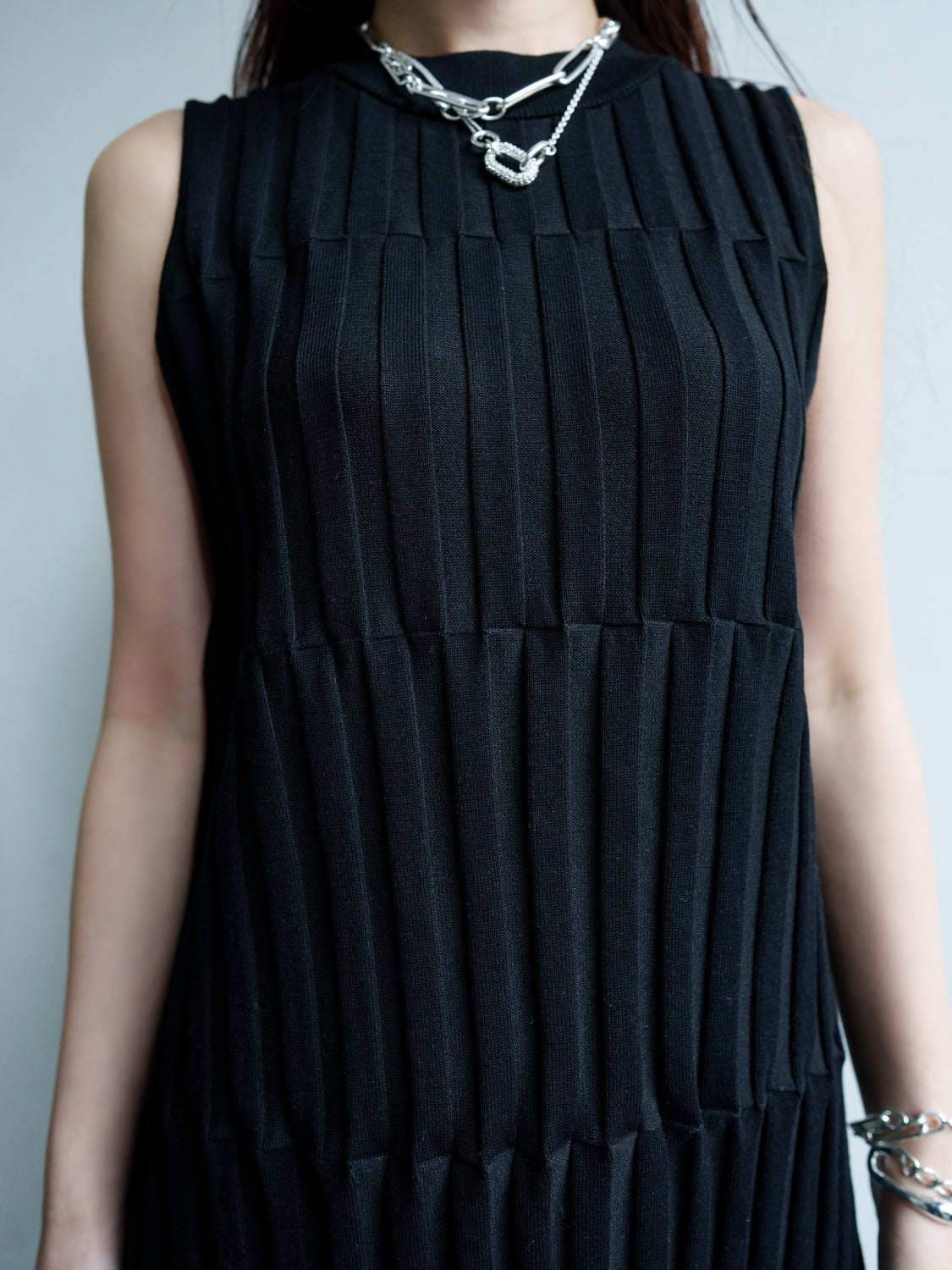 Multi ボーダー KNIT Set-up