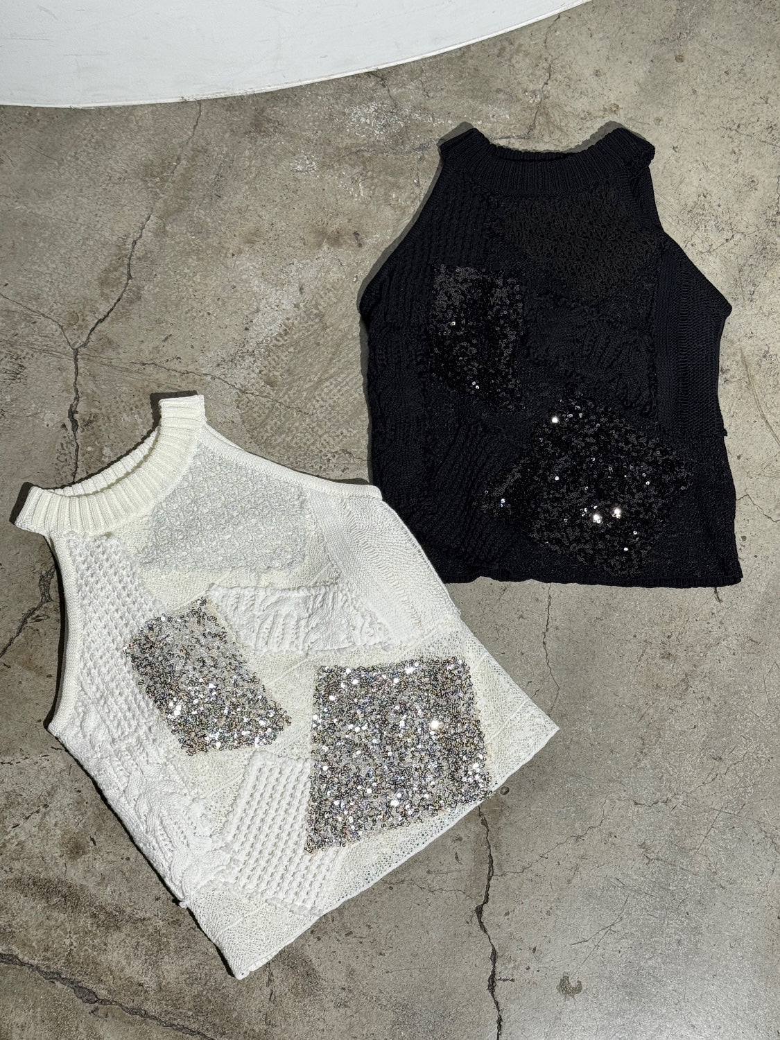 Multi KNIT パッチワーク アメスリ