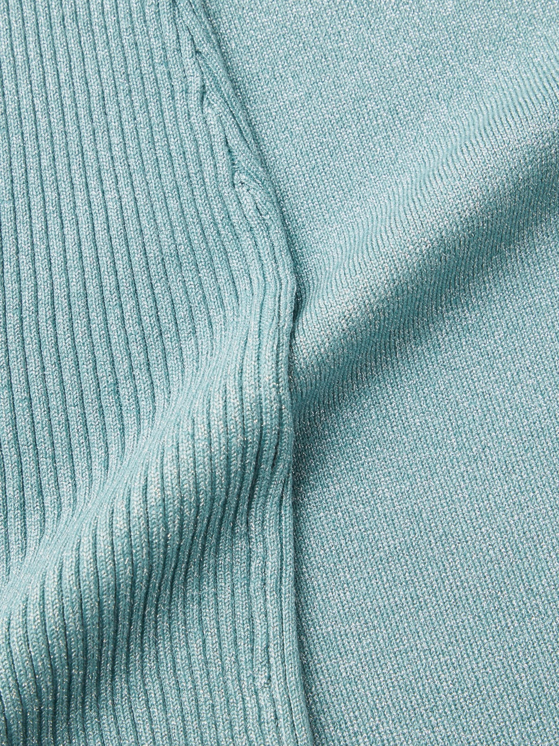 アシンメトリー スリット ラメKNIT セットアップ