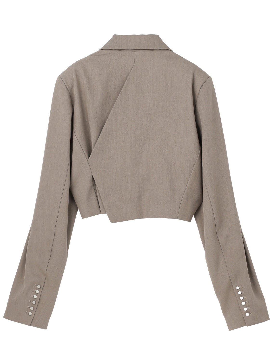 インタック Cropped テーラードジャケット