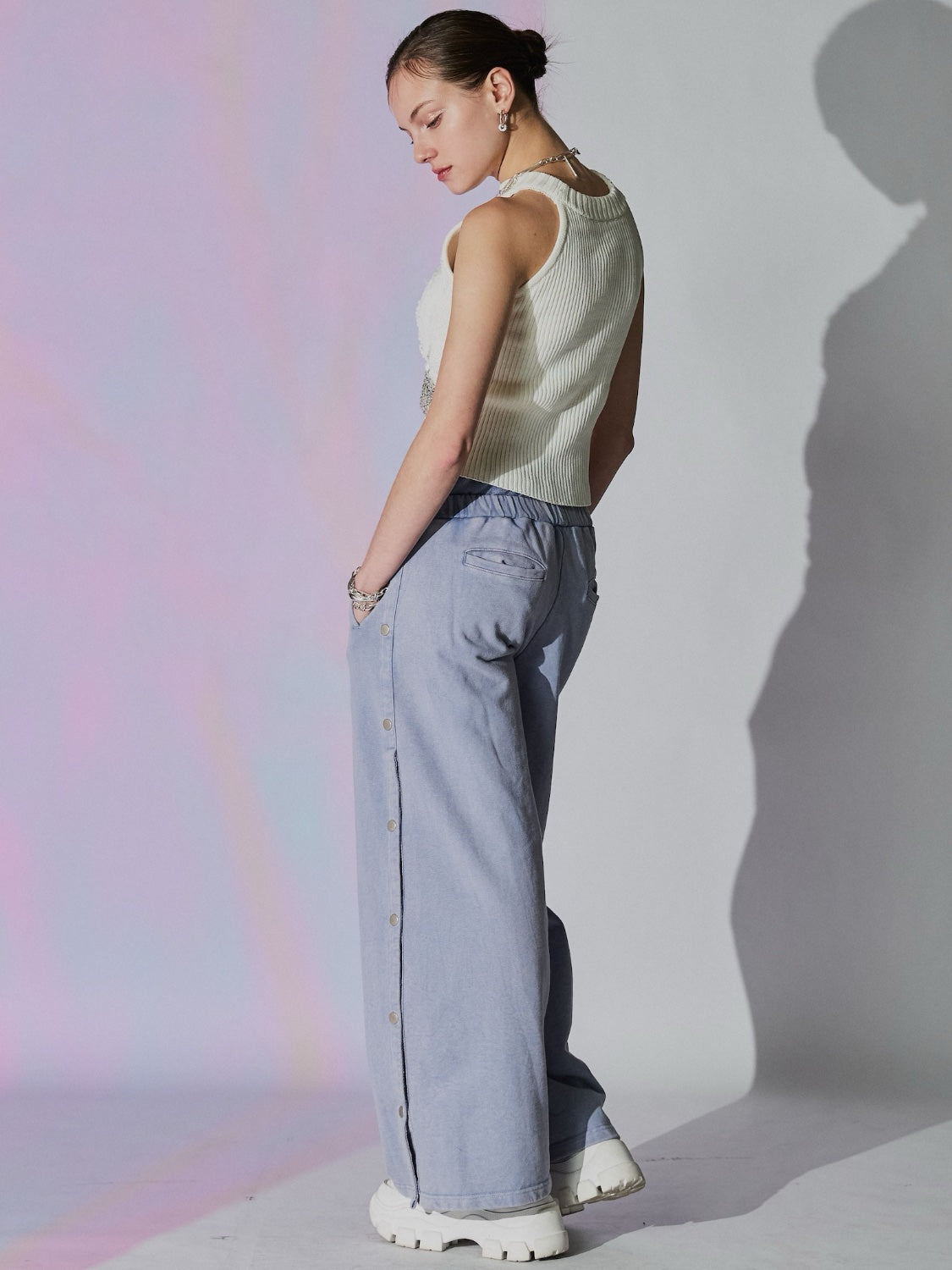 Multi KNIT パッチワーク アメスリ