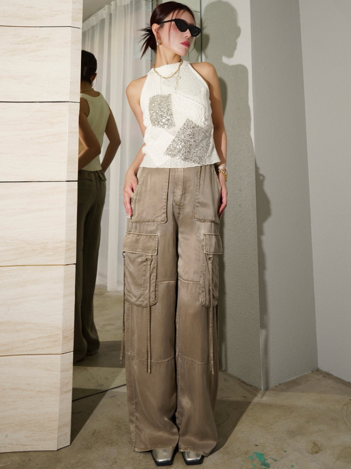 Multi KNIT パッチワーク アメスリ