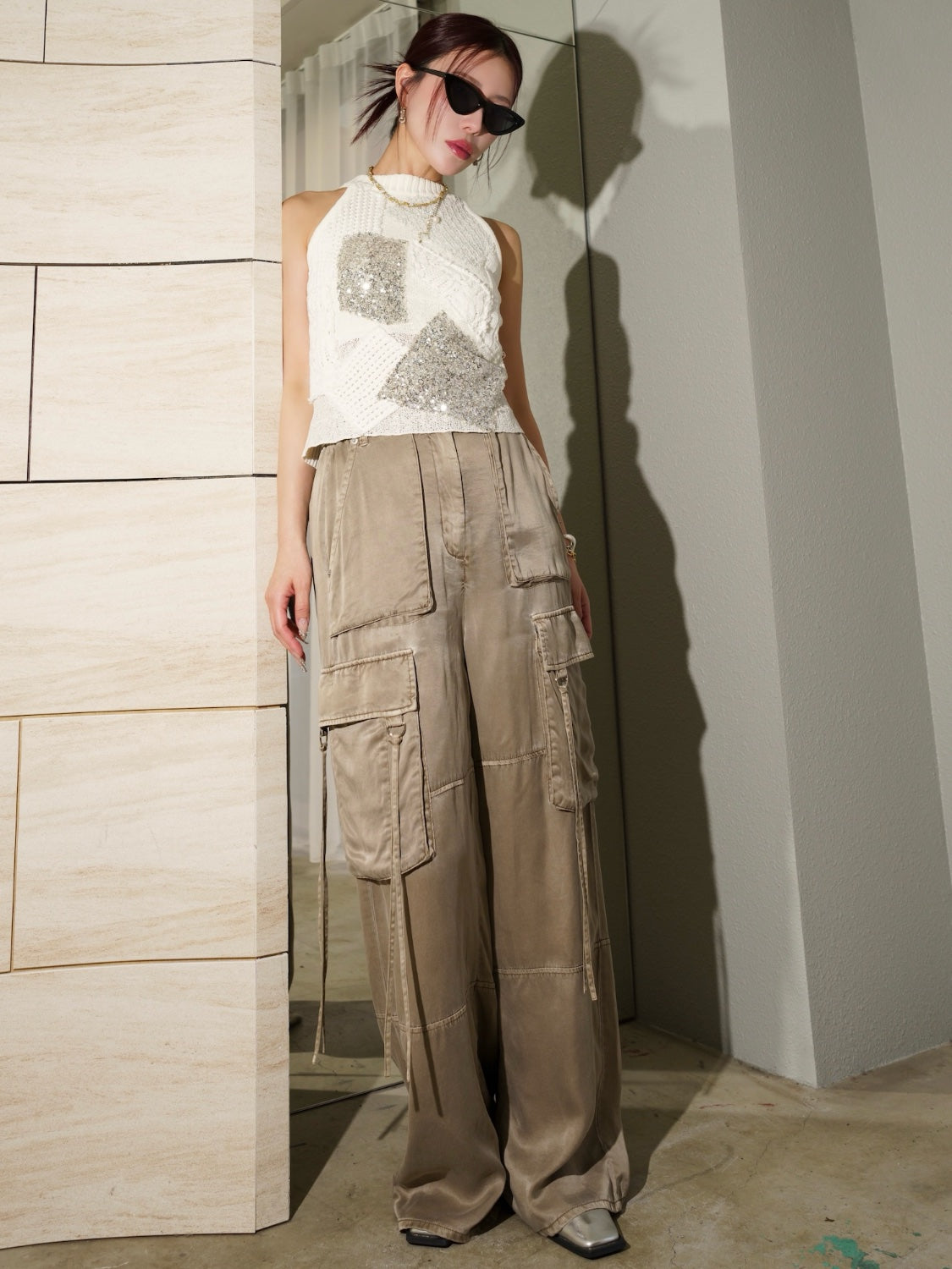 Multi KNIT パッチワーク アメスリ