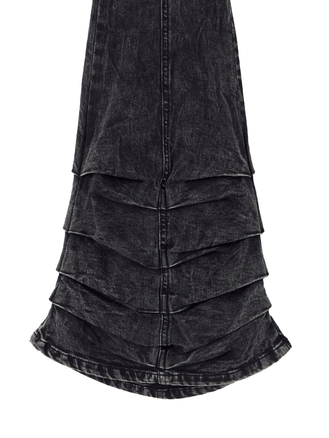 ヘムタック ストレッチ フレア DENIM