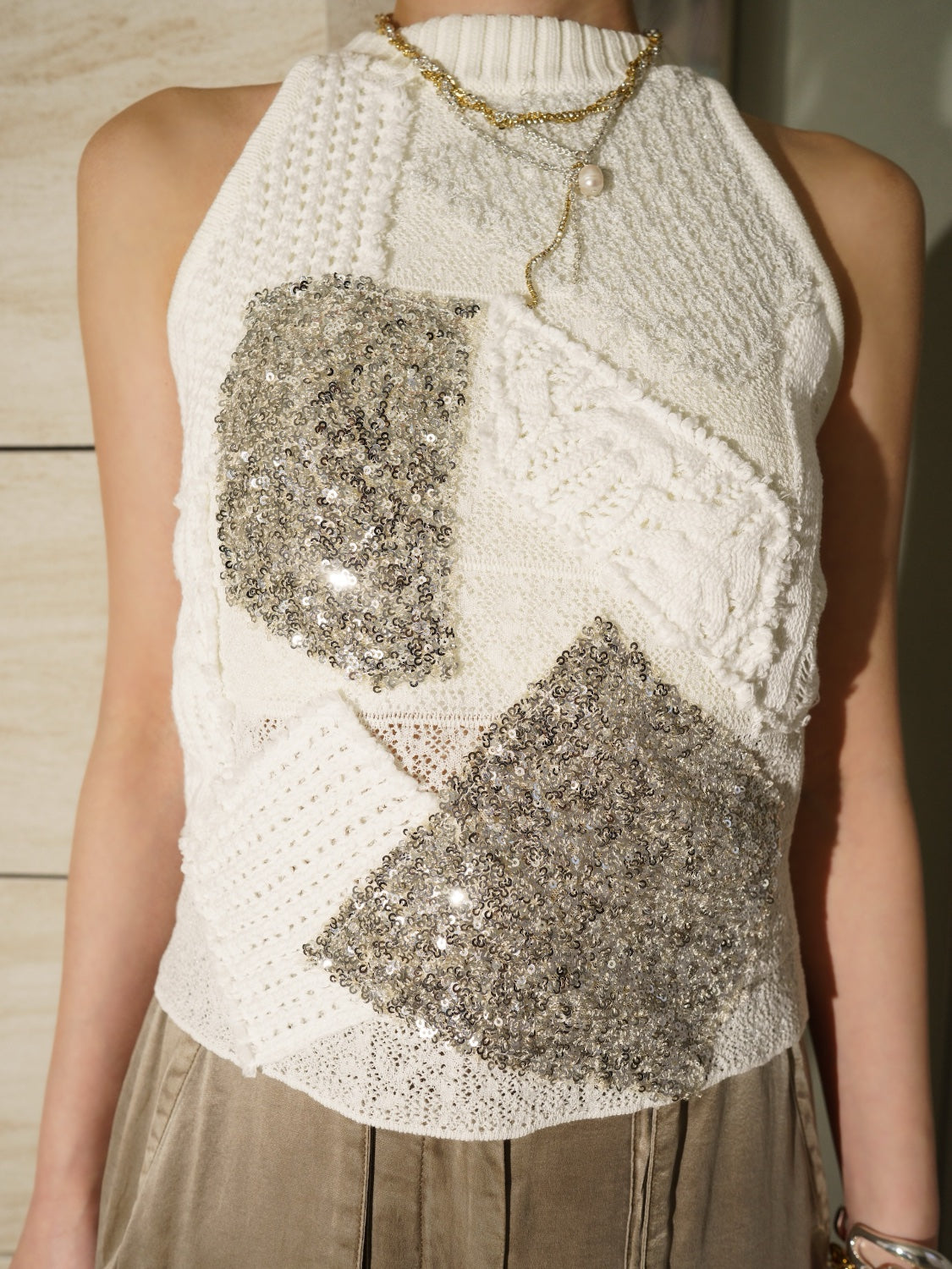 Multi KNIT パッチワーク アメスリ