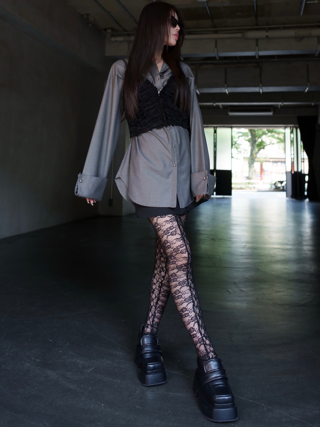 MODEL：159cm