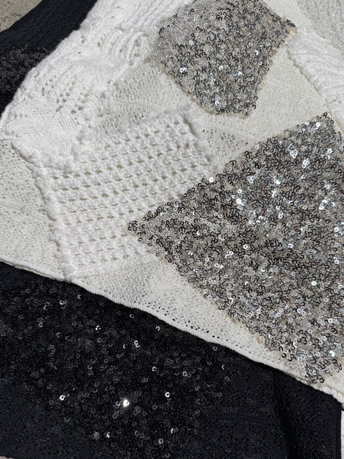 Multi KNIT パッチワーク アメスリ