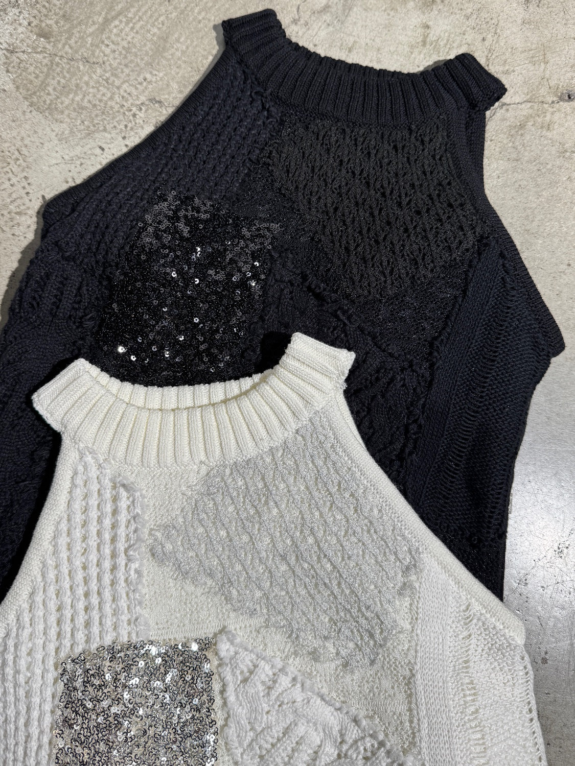 Multi KNIT パッチワーク アメスリ