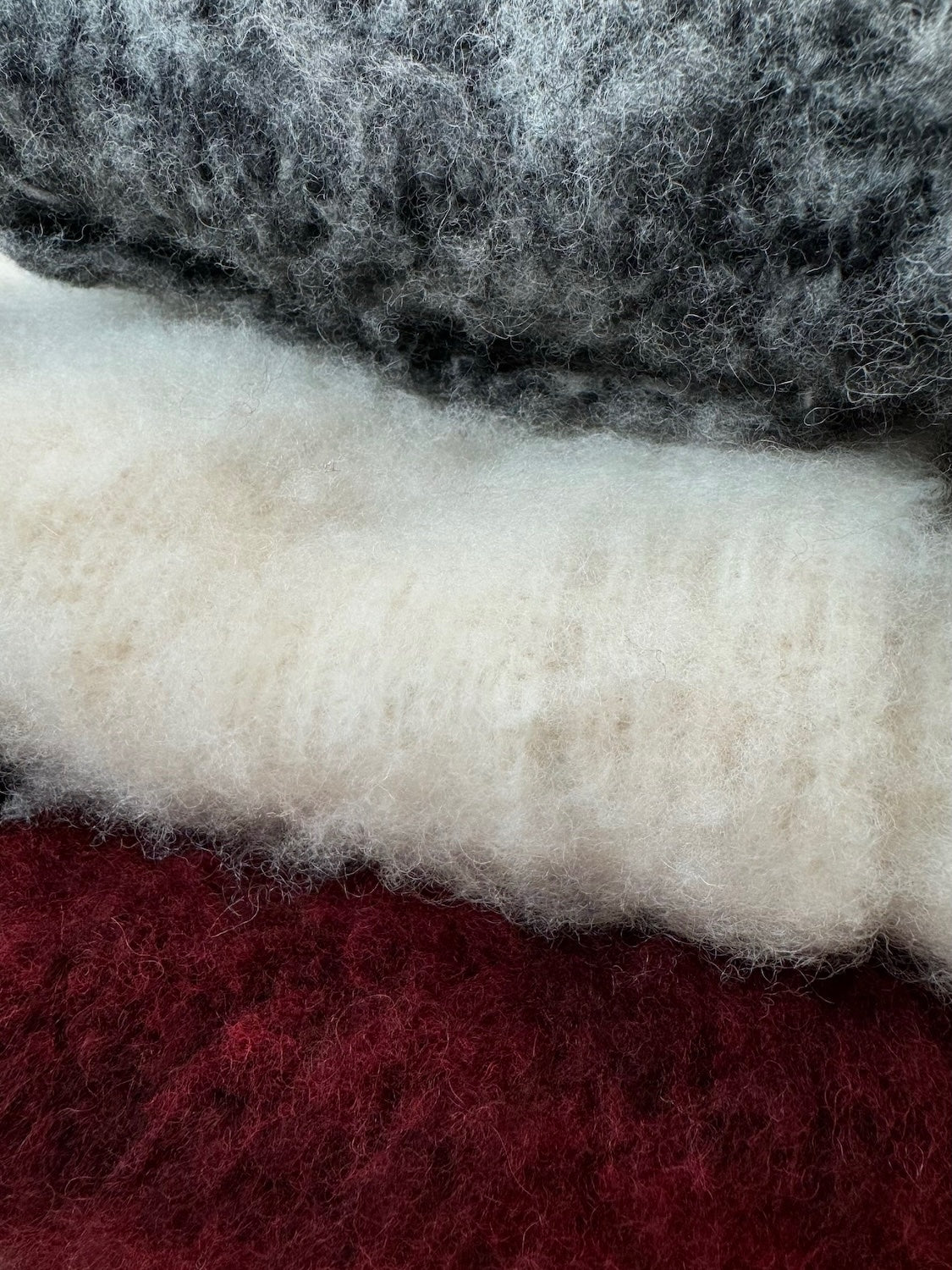 Fluffy ミックスヤーン Wool カーディガン