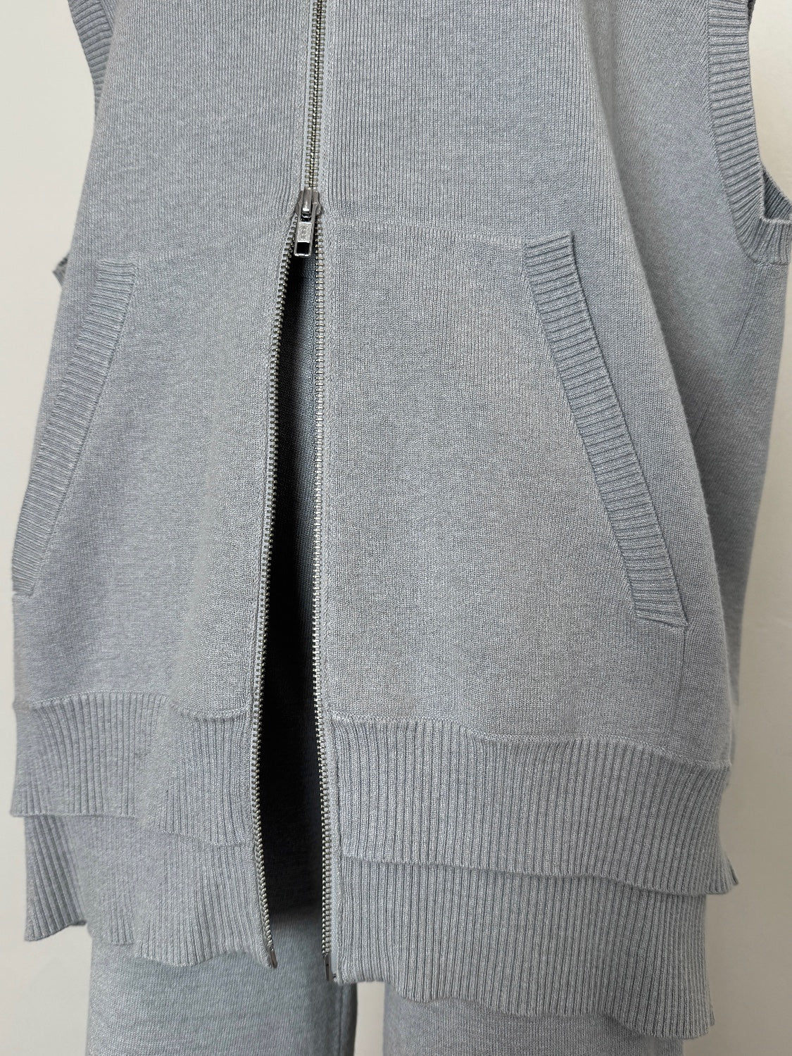 レイヤーライク フーディー KNIT セットアップ