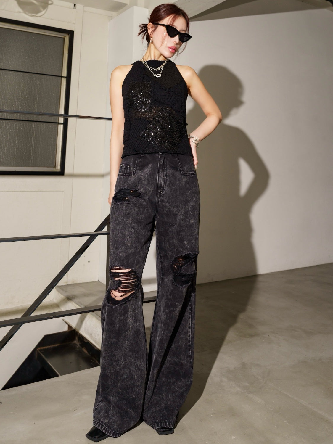 Multi KNIT パッチワーク アメスリ