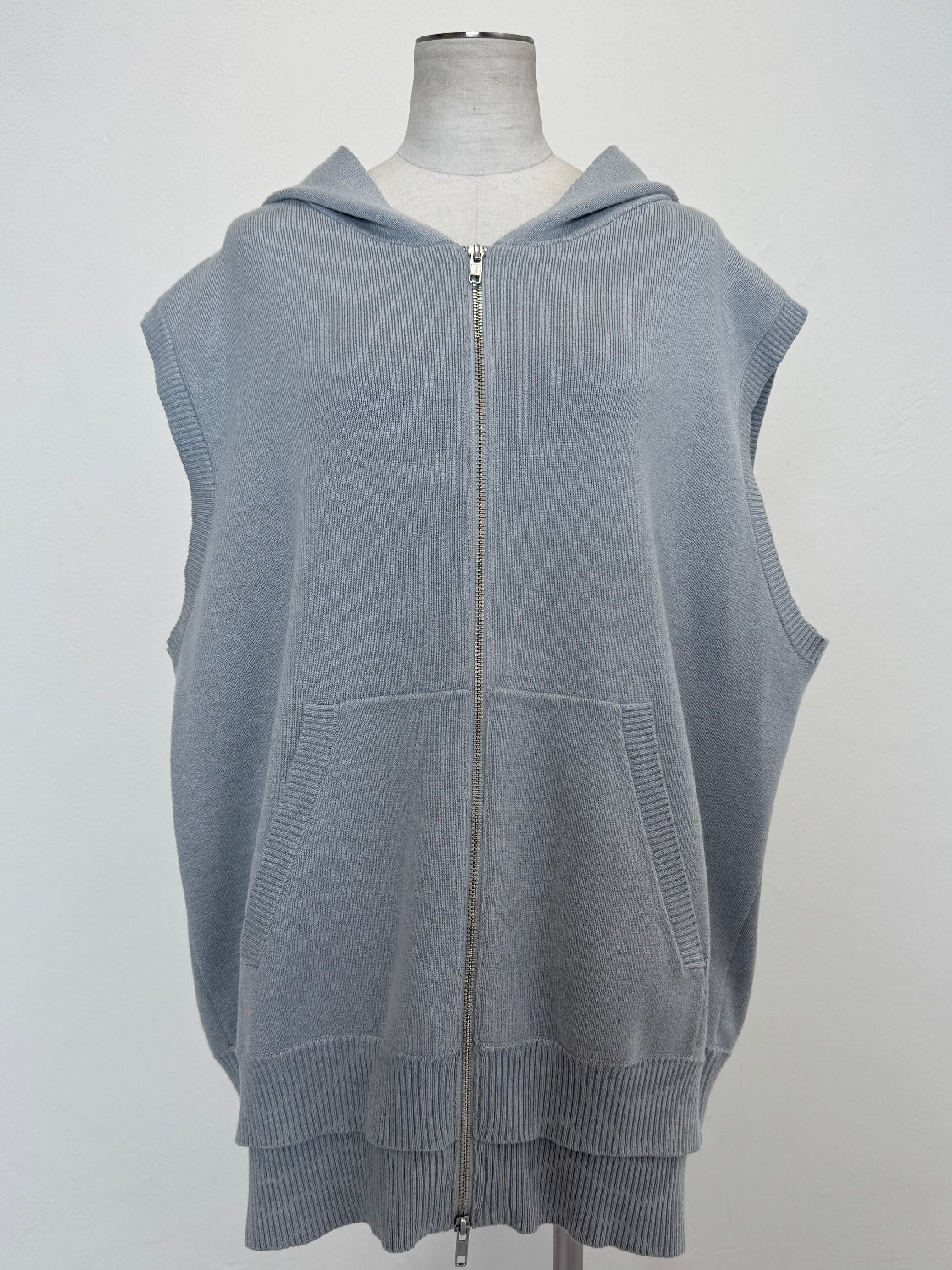 レイヤーライク フーディー KNIT セットアップ