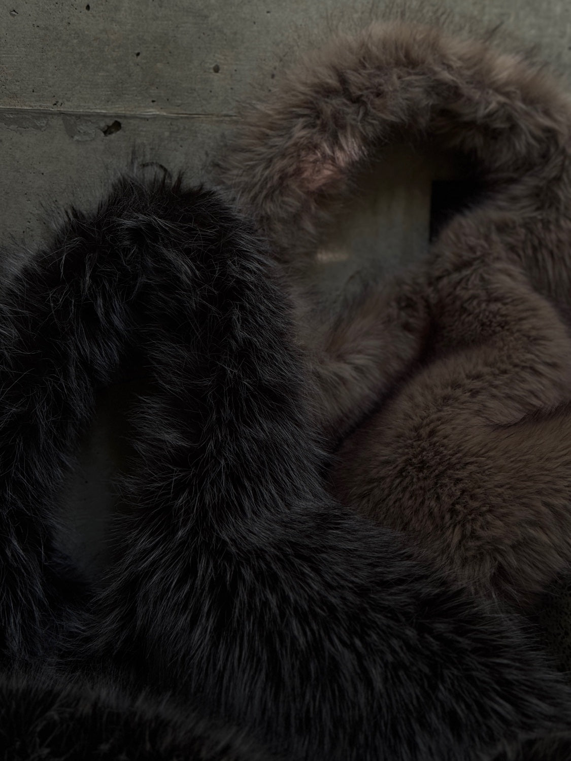 グラデーション Fur トートバッグ