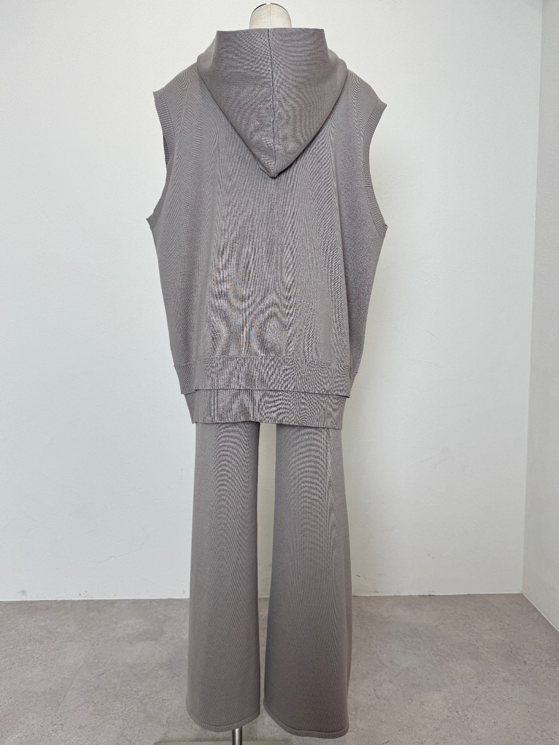 レイヤーライク フーディー KNIT セットアップ