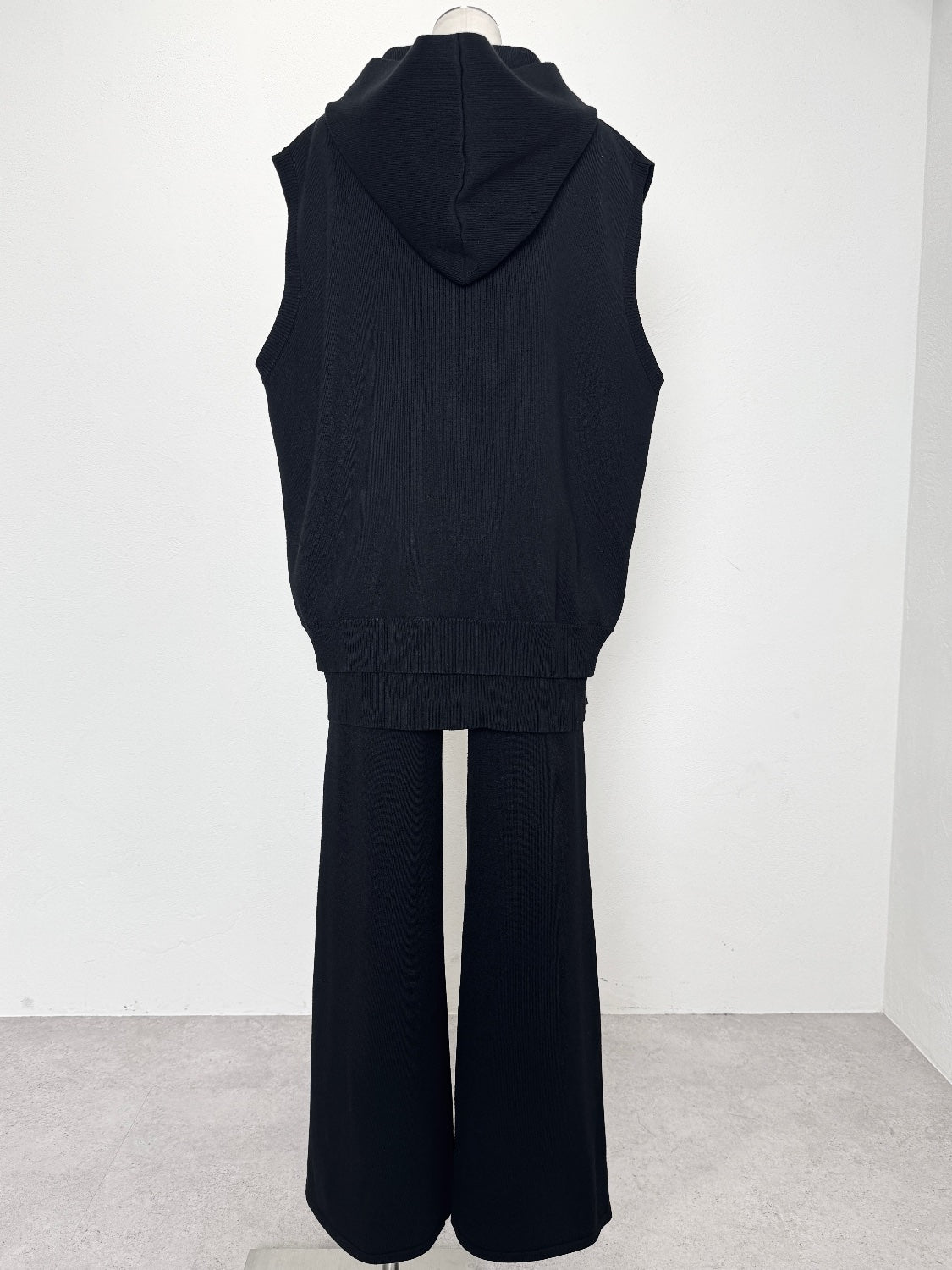 レイヤーライク フーディー KNIT セットアップ