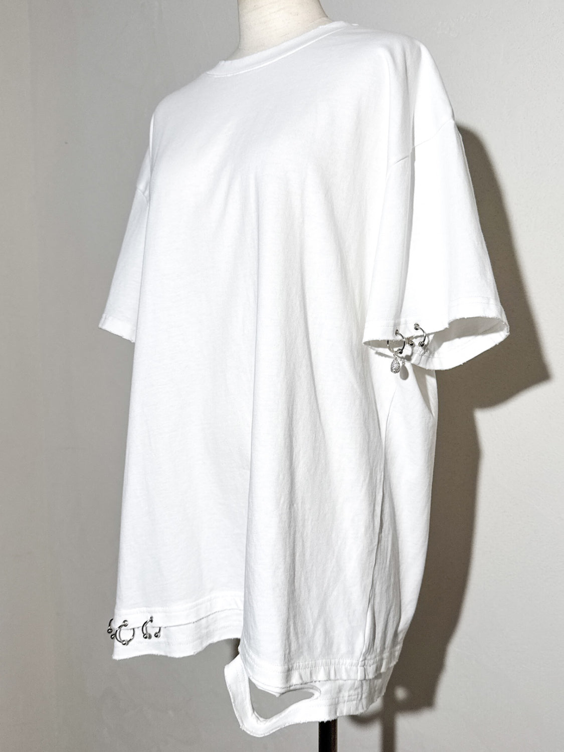 [UNISEX] Washed パヴェドロップ Over TEE