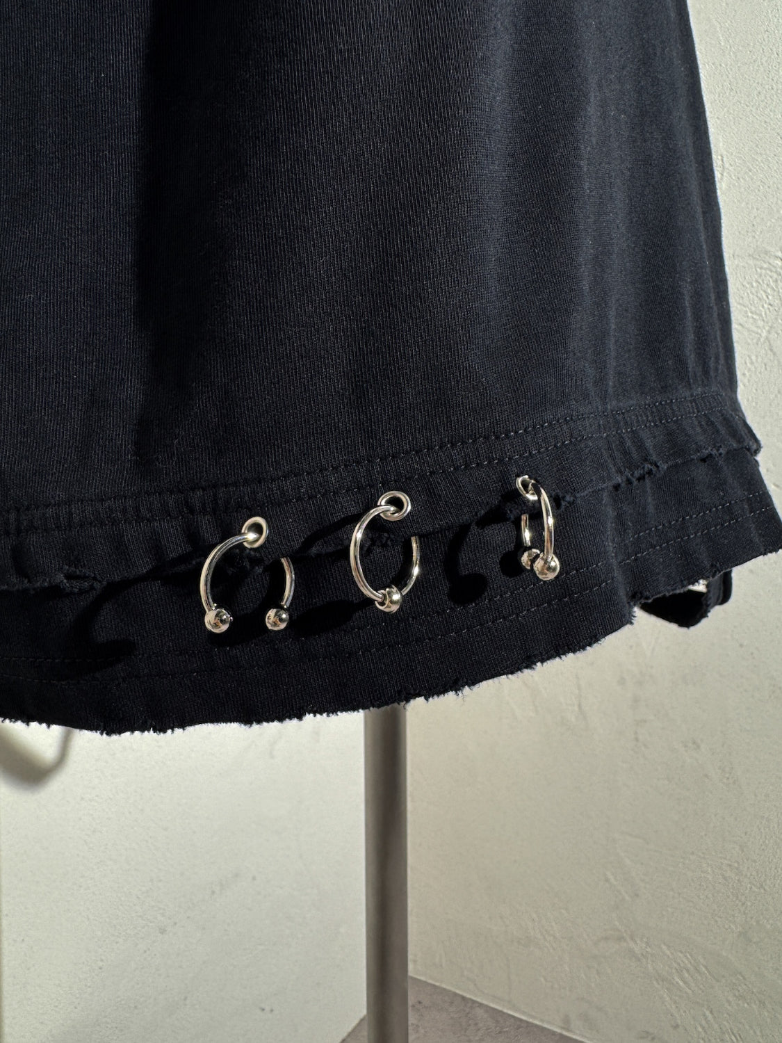 [UNISEX] Washed パヴェドロップ Over TEE