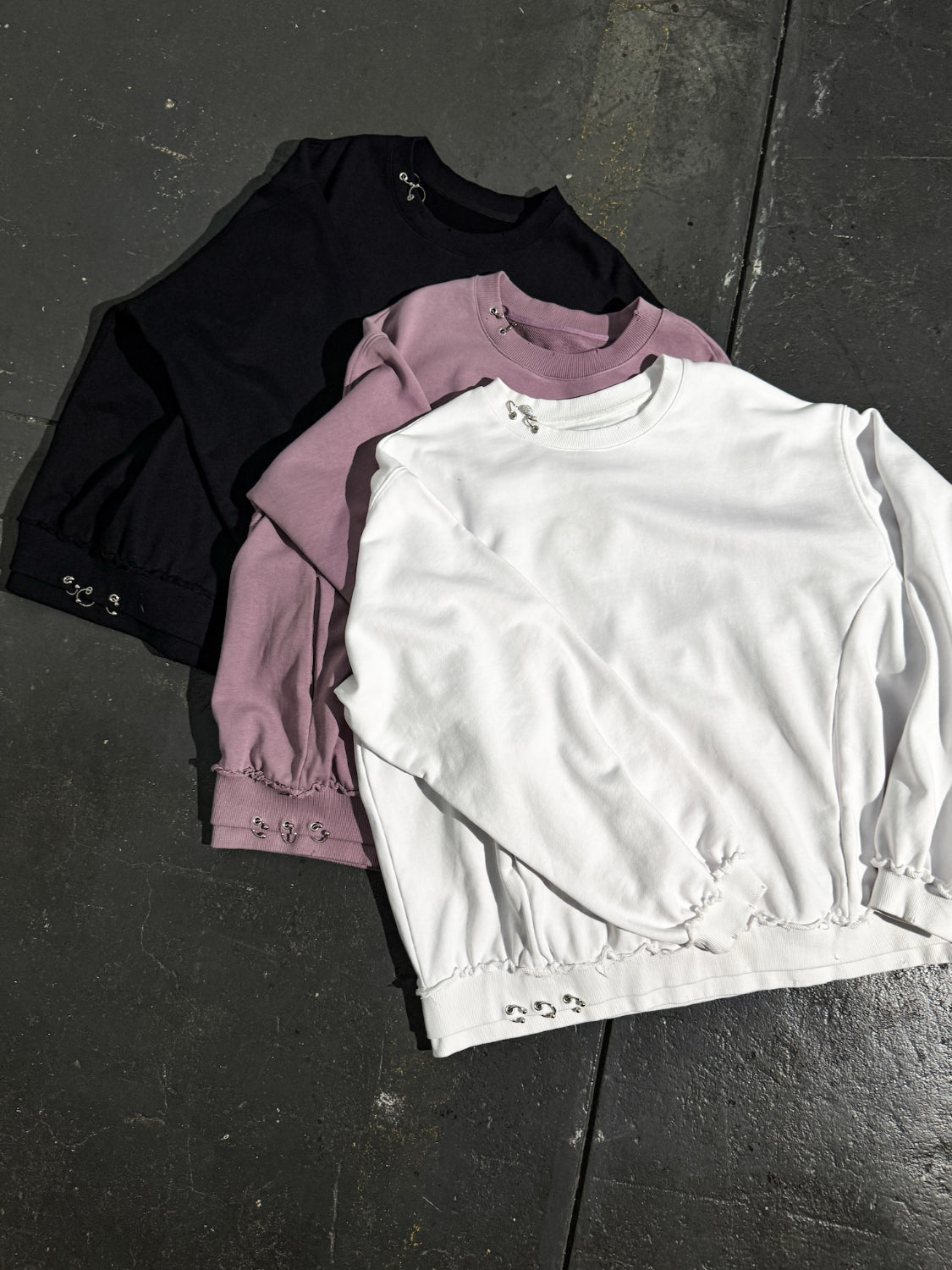 [UNISEX] Washed パヴェドロップ プルオーバー