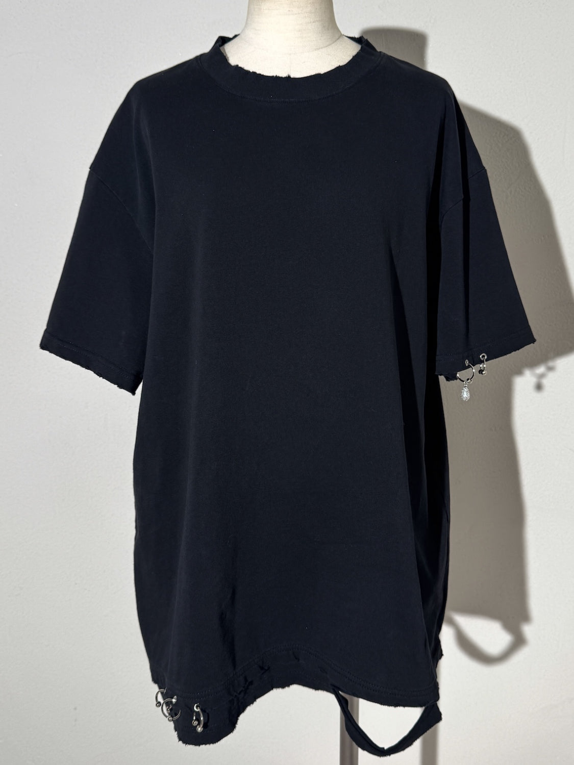 [UNISEX] Washed パヴェドロップ Over TEE