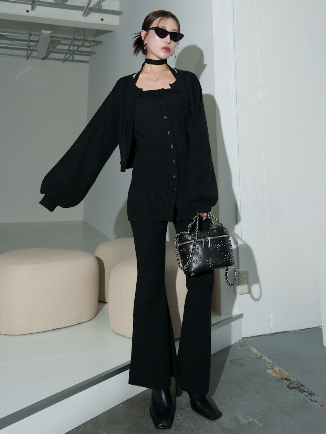 Multi-way 4ピース KNIT セットアップ