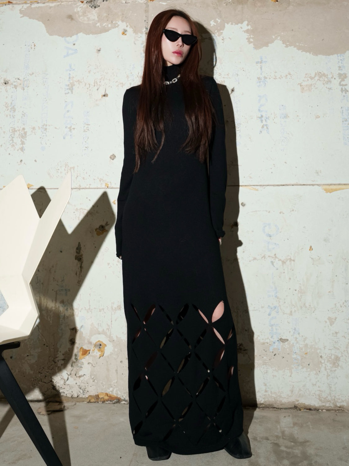 MODEL：159cm<br>COLOR：ブラック