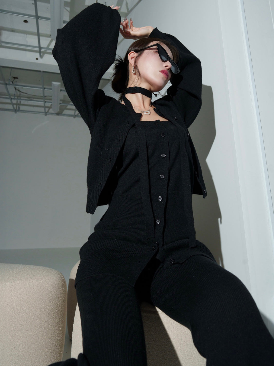 Multi-way 4ピース KNIT セットアップ