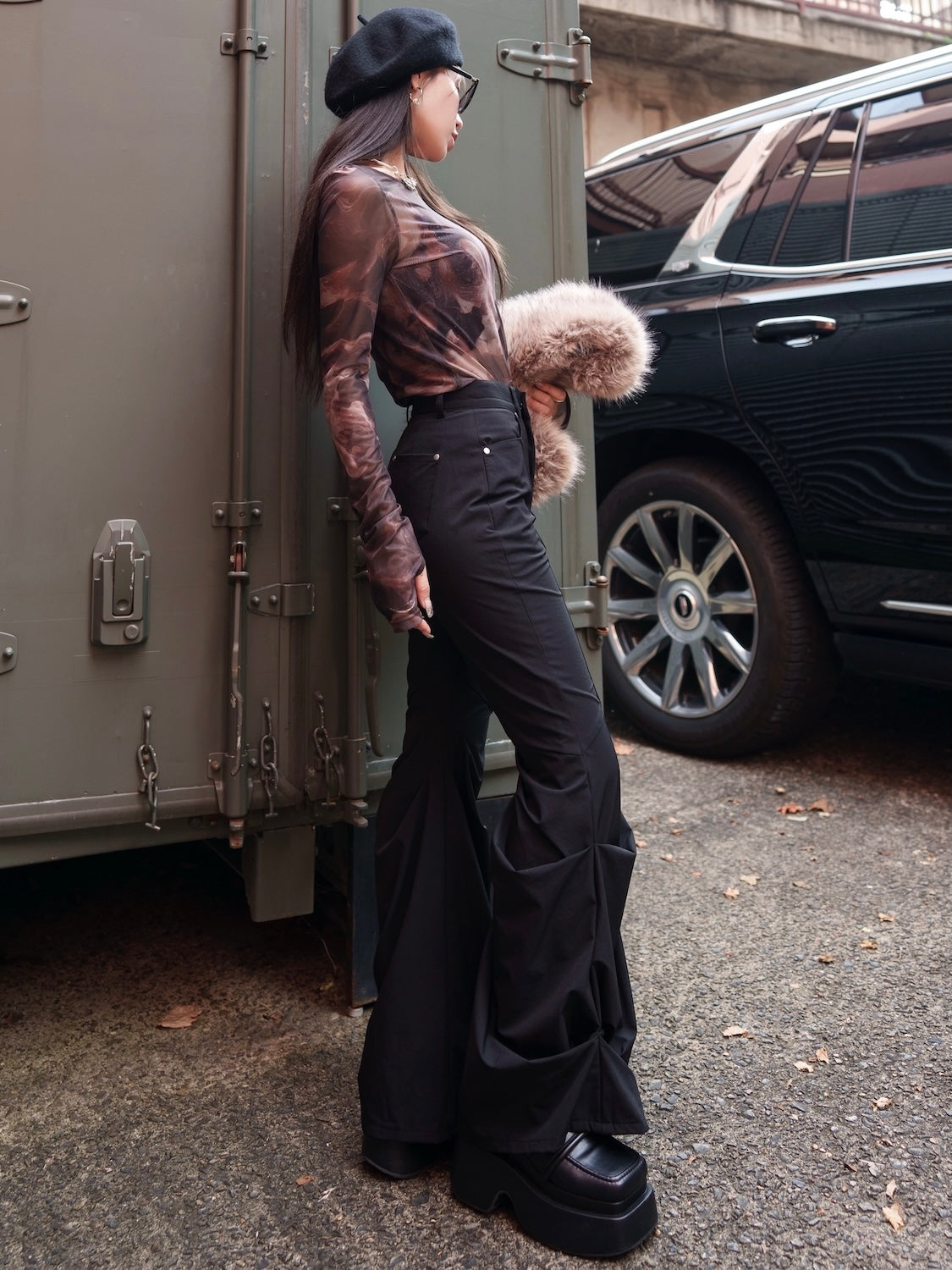MODEL：159cm