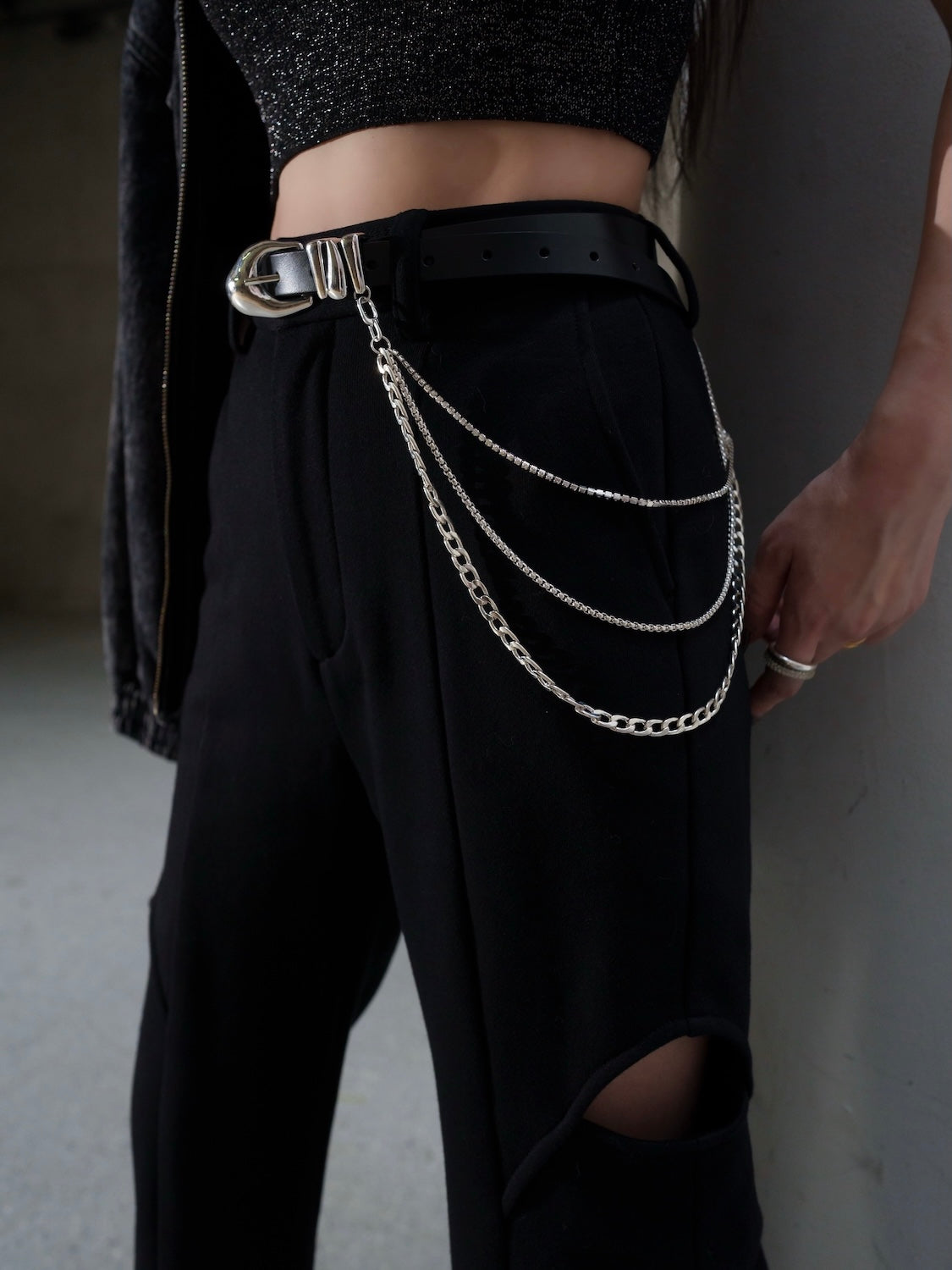 マルチチェーン Leather ベルト