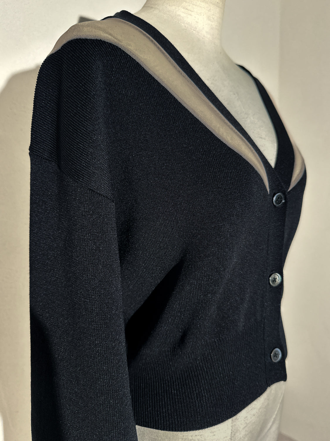 シアー Switch KNIT カーデトップス