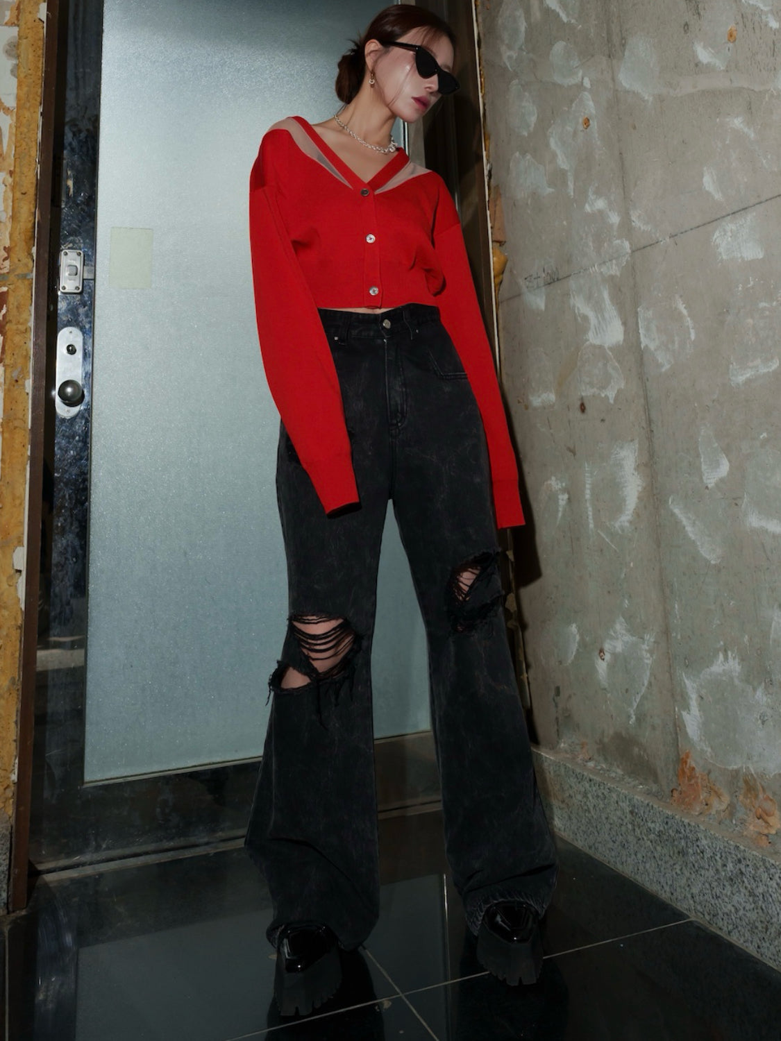 MODEL：159cm