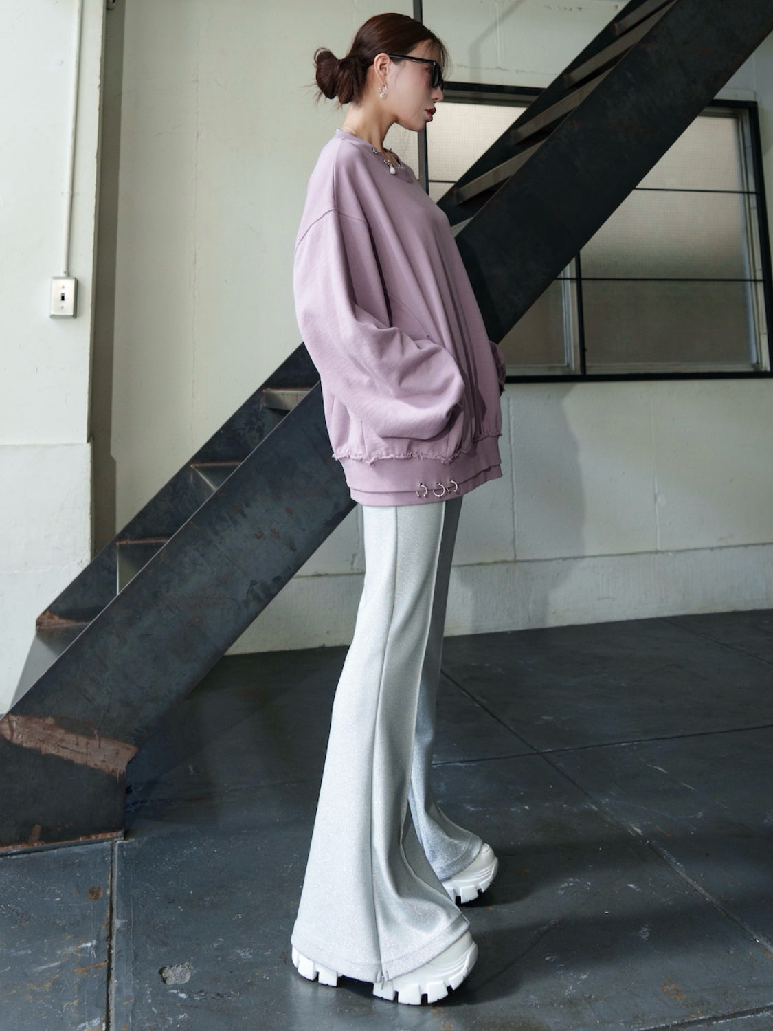 [UNISEX] Washed パヴェドロップ プルオーバー