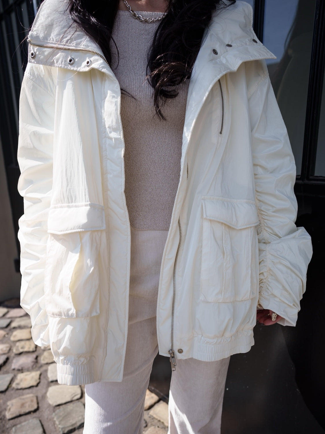 グロッシー ライトパファー Jacket