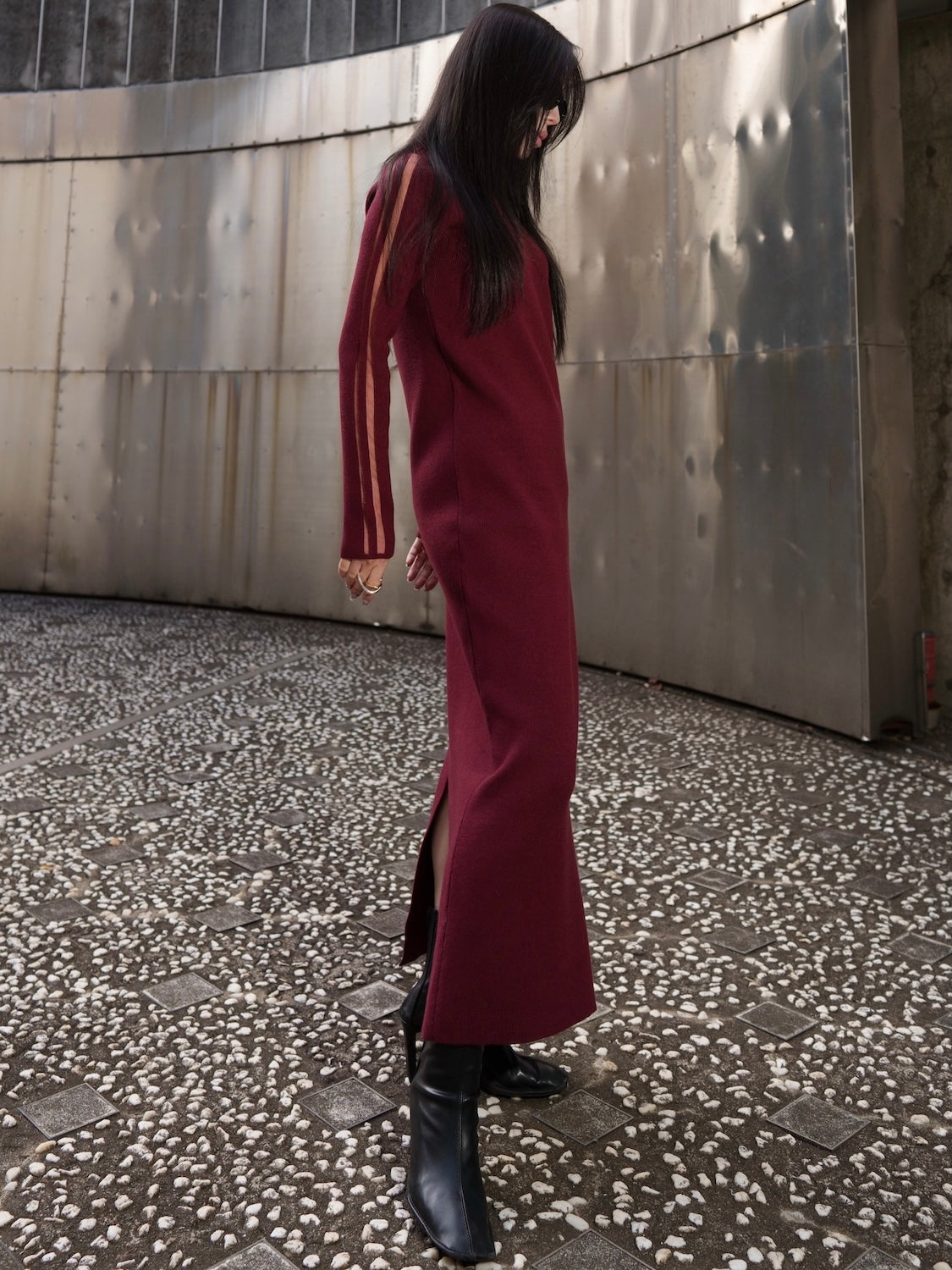 シアーライン KNIT ワンピース