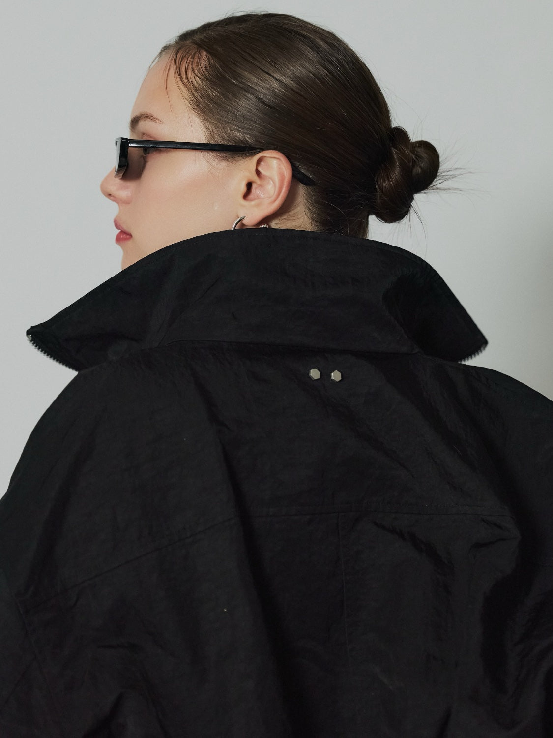 ミリタリー ライダースルック ブルゾン