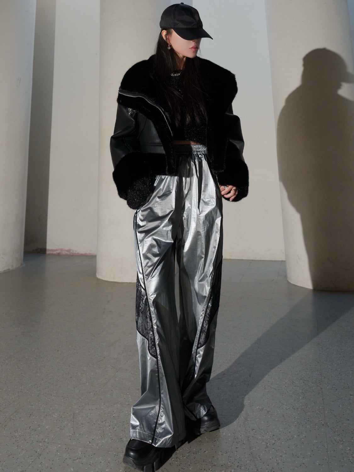 サイドレース Wide トラックパンツ